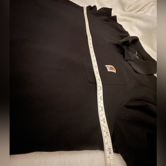 {lot of THREE} CARHARTT/ Mens Polo Shirt//Original Fit Front Pocket//Sz 2X - Picture 5 of 10